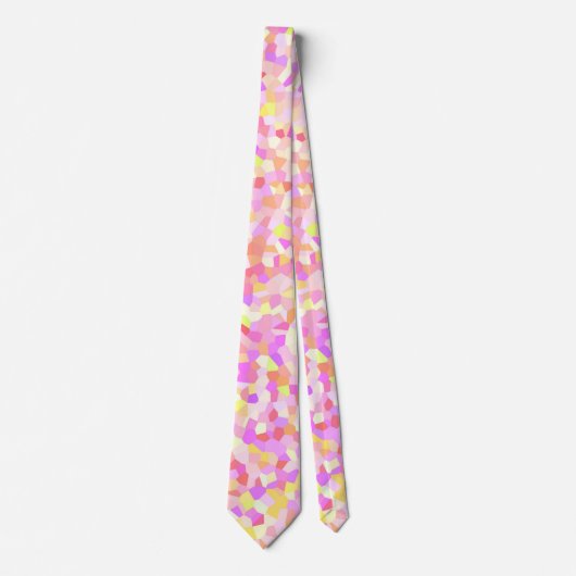 Kleurrijke eigenzinnige Boho Funky Groovy Sprinkle Stropdas (Voorkant)