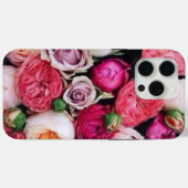 Kleurrijke Elegante Floral iPhone Case (Achterkant (horizontaal))