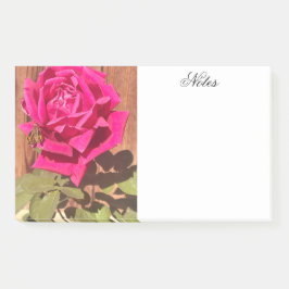 Kleurrijke Elegante Roze Bloemen Roze Bloem Post-it® Notes
