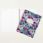 Kleurrijke elegante waterverf bloemenplanner planner (Display)