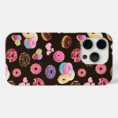 Kleurrijke en lekkere donuts en harten Case-Mate iPhone case (Achterkant (horizontaal))