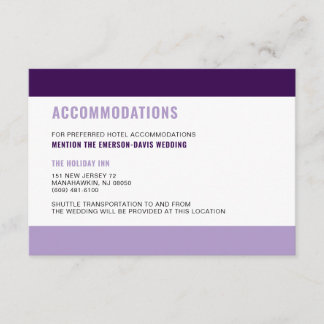 Kleurrijke en opvallende bijlagekaart informatiekaartje