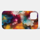 Kleurrijke explosie alcohol inkt Case-Mate iPhone case (Achterkant (horizontaal))
