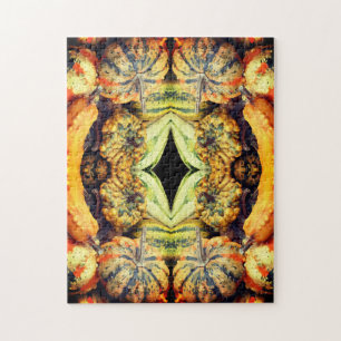 Kleurrijke Fancy bronnen Sluit Abstract af Legpuzzel