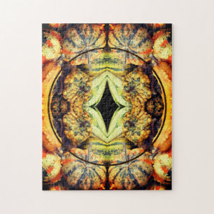 Kleurrijke Fancy kalebassen Lijst Creëer Uw eigen  Legpuzzel