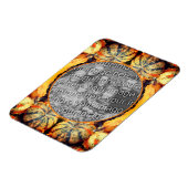 Kleurrijke Fancy kalebassen Lijst Creëer Uw eigen  Magneet (Linkerzijde)