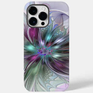 Kleurrijke Fantasie Abstracte Moderne Fractale Blo Case-Mate iPhone 14 Pro Max Hoesje