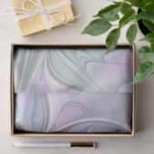 Kleurrijke Fantasy Abstract Modern Fractal Flower Tissuepapier (Geschenk)