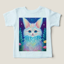 Kleurrijke Fantasy Animal Print T-shirt