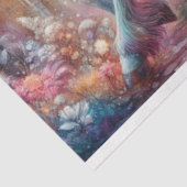 Kleurrijke Fantasy Art Unicorn Magic Decoupage Tissuepapier (Detail)