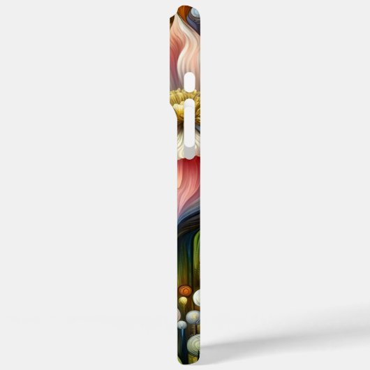 Kleurrijke Fantasy iPhone / iPad hoesje (Achterkant / Links)