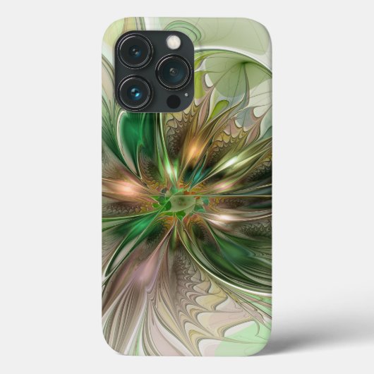 Kleurrijke Fantasy Modern Abstracte fractale venti Case-Mate iPhone Case (Achterkant)