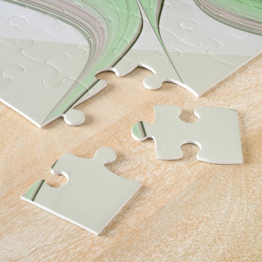 Kleurrijke Fantasy Modern Abstracte fractale venti Legpuzzel (Zijkant)