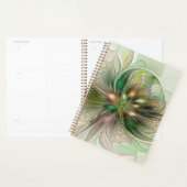 Kleurrijke Fantasy Modern Abstracte fractale venti Planner (Display)
