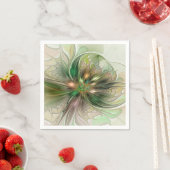 Kleurrijke Fantasy Modern Abstracte fractale venti Servet (Insitu)