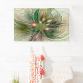 Kleurrijke Fantasy Modern Abstracte fractale venti Spandoek (Insitu)