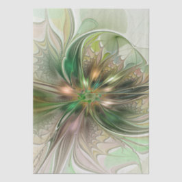 Kleurrijke Fantasy Modern Abstracte fractale venti Tissuepapier