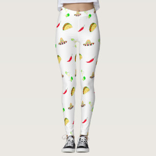 Kleurrijke feestelijke Cinco de Mayo 2025 Dansende Leggings