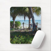 Kleurrijke fiets & Ocean Mousepad Muismat (Met muis)