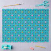 Kleurrijke Fish Custom Polka Dots Tissue Paper Tissuepapier (Craft)
