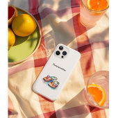 Kleurrijke flips flops waterverf aanpasbaar Case-Mate iPhone case