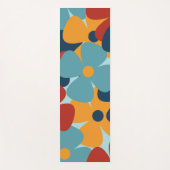 Kleurrijke Floral B Yogamat (Voorkant)
