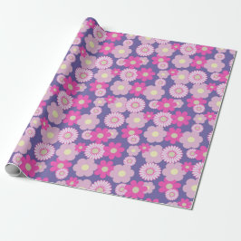 Kleurrijke Floral Cadeaupapier