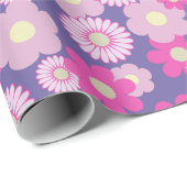 Kleurrijke Floral Cadeaupapier (Rol Hoek)