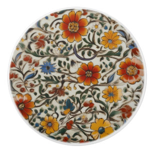 Kleurrijke Floral Custom keramische knop