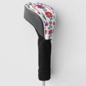 Kleurrijke Floral Golfheadcover (Schuin)