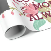 Kleurrijke Floral-Moederdag Cadeaupapier (Rol Hoek)