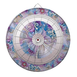 Kleurrijke Floral Pearly Pareltjes Dartboard Dartbord