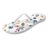 Kleurrijke Floral Print Teenslippers (Schuin)