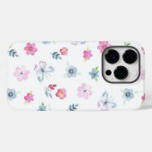 Kleurrijke florale Case-Mate iPhone case (Achterkant (horizontaal))