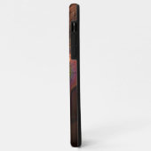 Kleurrijke Fluorescerende Abstracte Trippy Bruine Case-Mate iPhone Case (Achterkant/links)