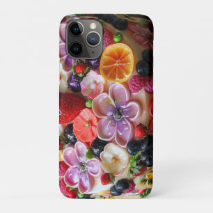 Kleurrijke fruitcake iPhone 11 pro hoesje