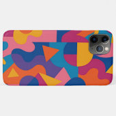 Kleurrijke Funky Amorphous Vormen Art Pattern Case-Mate iPhone Case (Achterkant (horizontaal))