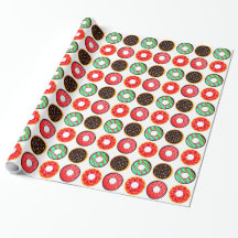 Kleurrijke Gebrande Donuts