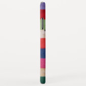 Kleurrijke gebreide patchwork vierkanten leuk  Case-Mate iPhone case (Achterkant/rechts)