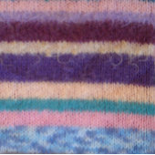 kleurrijke gebreide strepen met aantrekkingskrach mok