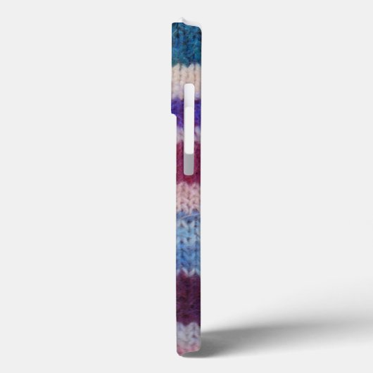 kleurrijke gebreide strepen, stijlvol design Case-Mate iPhone case (Achterkant / Links)