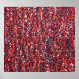 Kleurrijke gebreide textuur: gezellige achtergrond poster