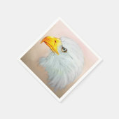 Kleurrijke geïllustreerde set servetten - Eagle (Hoek)