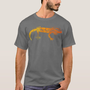 Kleurrijke gekko t-shirt