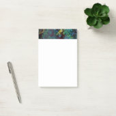 Kleurrijke gekrabbelde abstracte kunst post-it® notes (Kantoor)