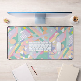 Kleurrijke geometrische kunst, Cool Fun Modern Bureaumat