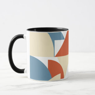 Kleurrijke Geometrische Kunst Mok