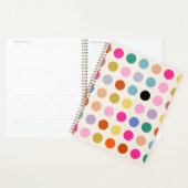 Kleurrijke geometrische Stippen Planner (Display)