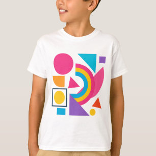Kleurrijke geometrische vormen – Abstract modern o T-shirt