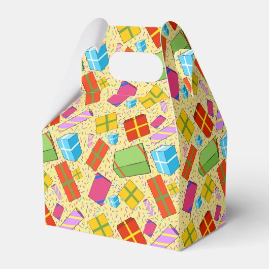 Kleurrijke geschenken Favor Box Bedankdoosjes (Voorkant Zijde)